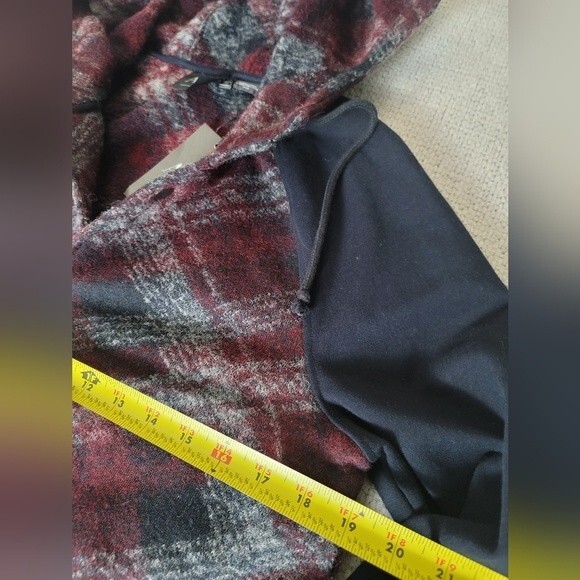 Armani Exchange Womens Varsity Button up Wool Blend Coat - Picture 9 of 12